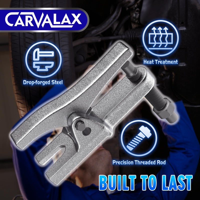 فاصل مفصل كروي 3 في 1 من كارفالاكس، مجموعة أدوات خدمة الواجهة الأمامية لإزالة ربطة العنق، وأداة سحب ذراع بيتمان، وأدوات السيارات لسيارات الدفع الرباعي والشاحنات الصغيرة - Image 3